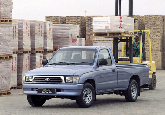 Toyota Hilux 2000 SR Single Cab ZA-spec 1997–2001 wallpapers