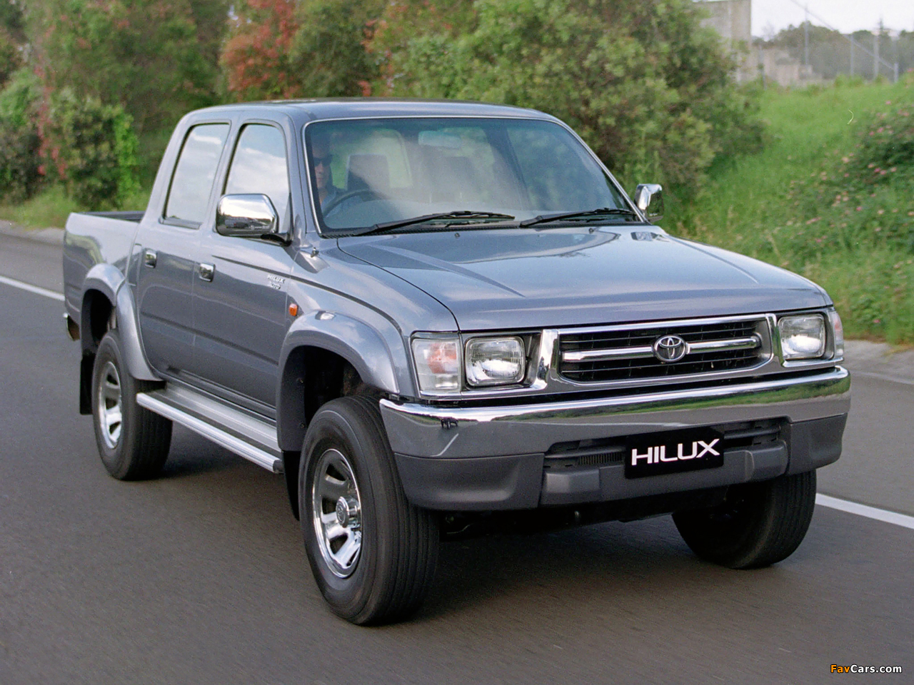 Toyota Hilux Double Cab AU-spec 1997–2001 wallpapers (1280 x 960)