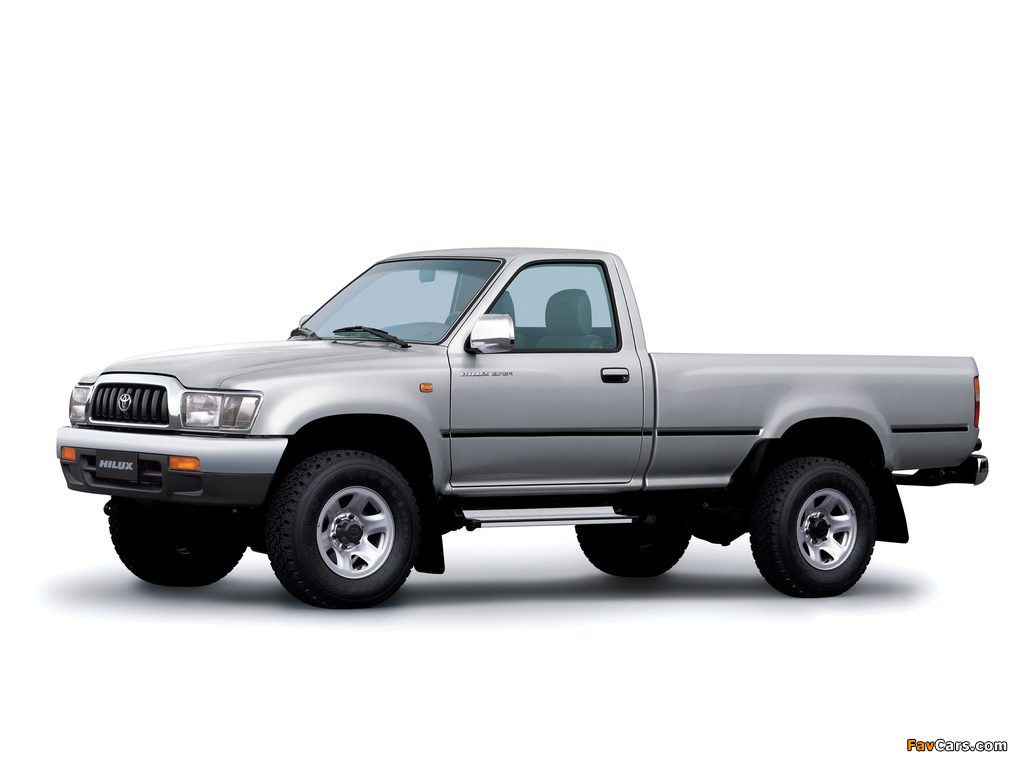 Toyota Hilux 2700i Single Cab 4WD BR-spec 2001–05 wallpapers (1024 x 768)