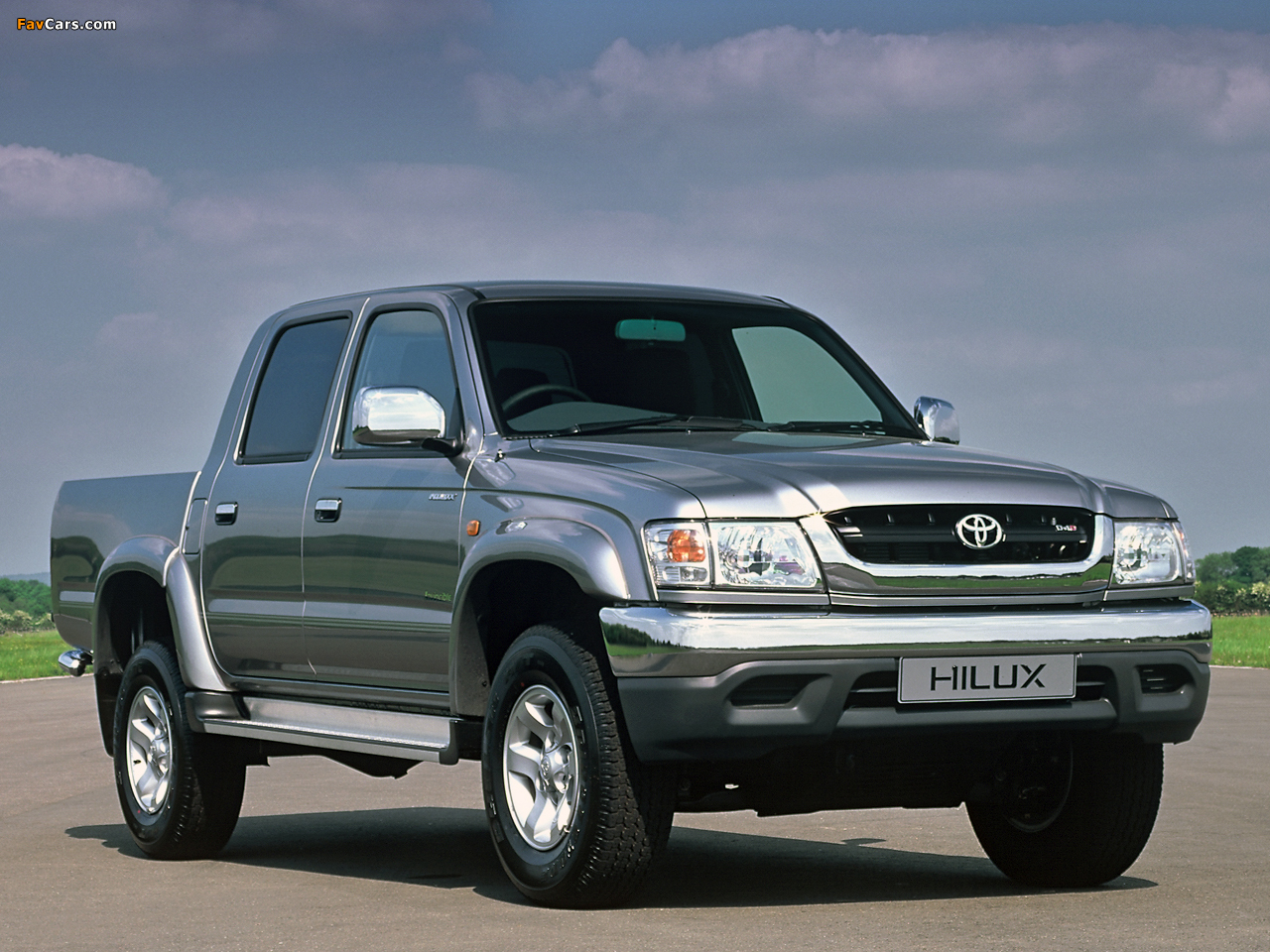 Toyota Hilux Double Cab UK-spec 2001–05 wallpapers (1280 x 960)
