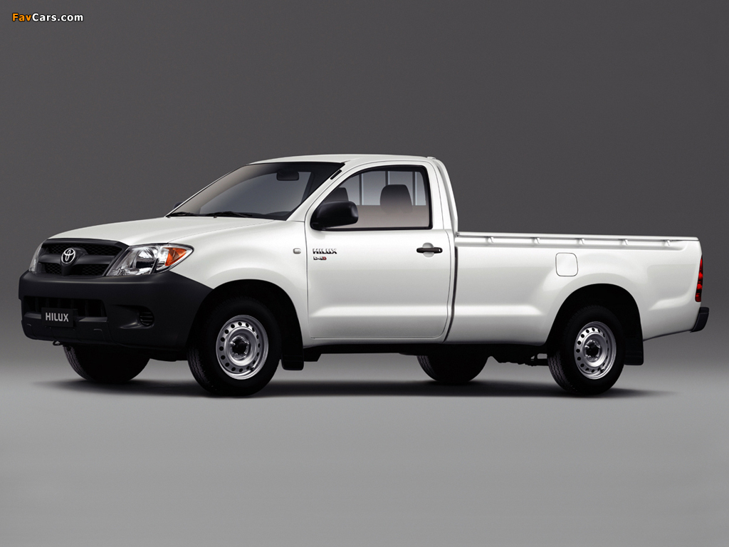 Toyota Hilux Regular Cab 2005–08 wallpapers (1024 x 768)