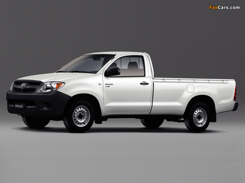 Toyota Hilux Regular Cab 2005–08 wallpapers (800 x 600)