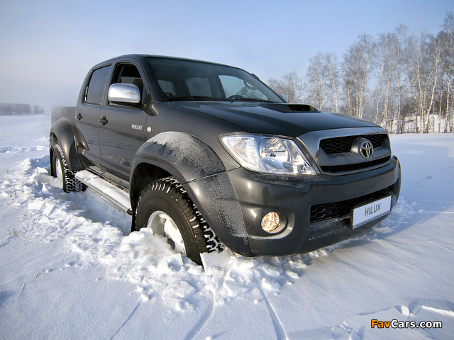 Arctic Trucks Toyota Hilux Double Cab AT35 2007 wallpapers (640 x 480)