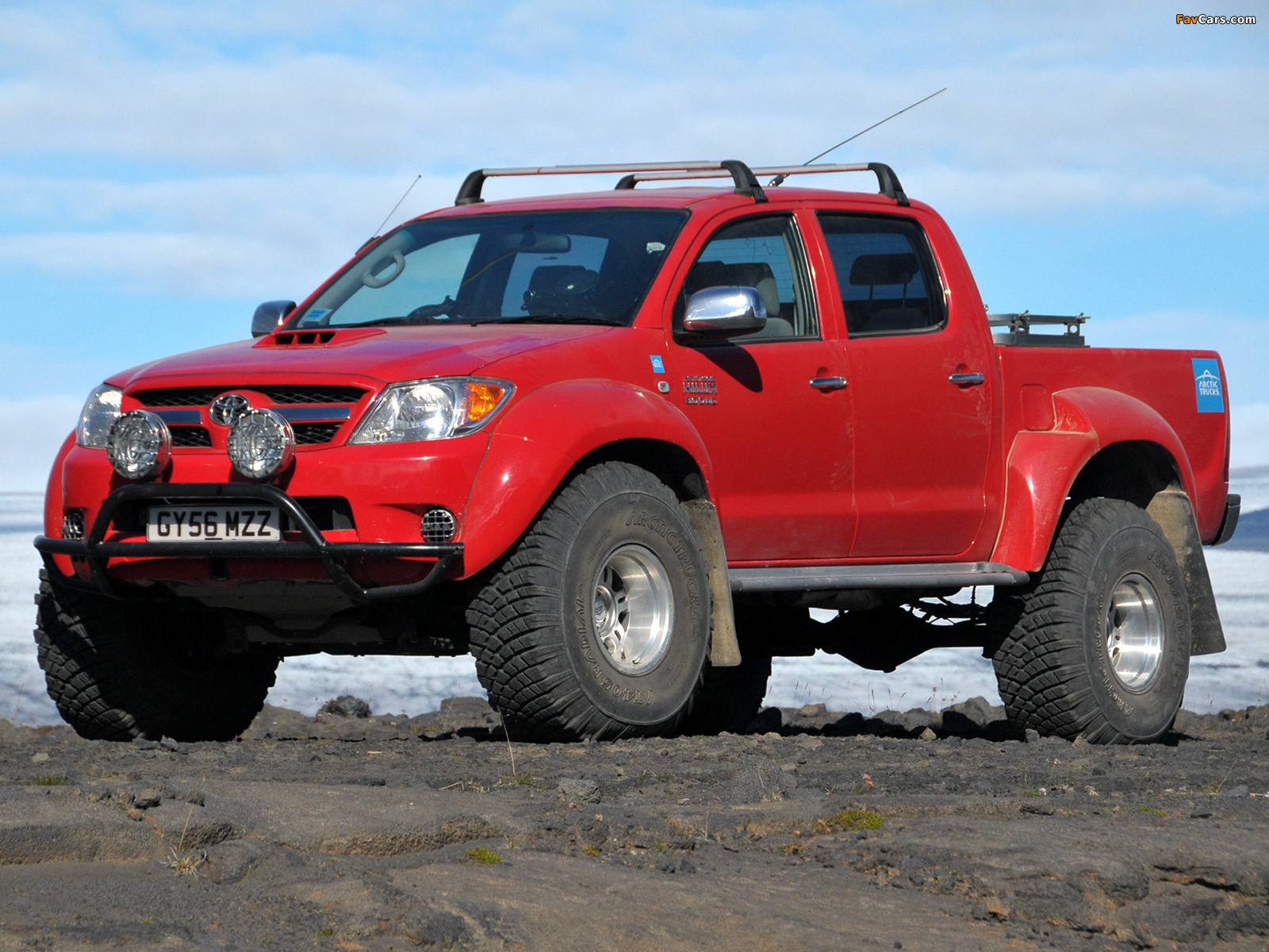 Arctic Trucks Toyota Hilux Invincible AT38 2007 wallpapers (1600 x 1200)