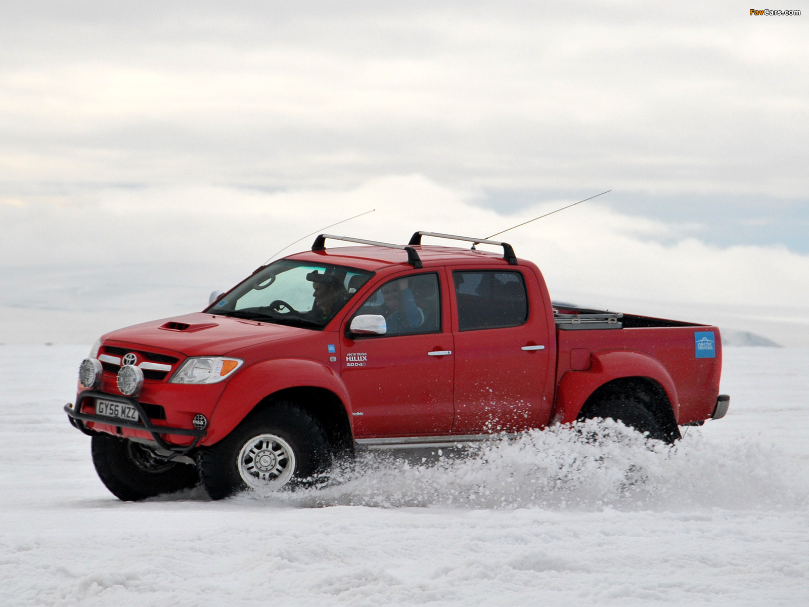 Arctic Trucks Toyota Hilux Invincible AT38 2007 wallpapers (1600 x 1200)