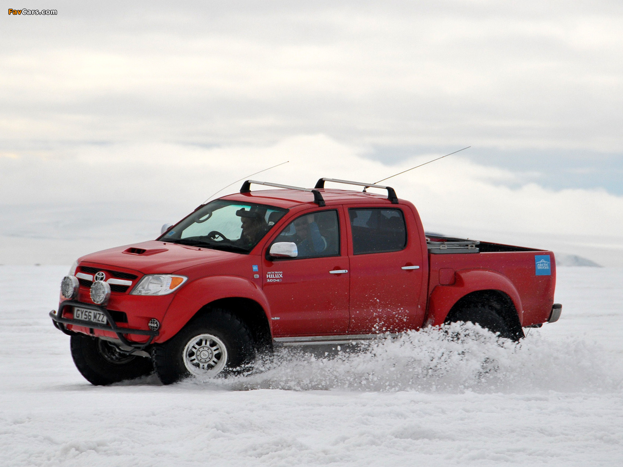 Arctic Trucks Toyota Hilux Invincible AT38 2007 wallpapers (1280 x 960)