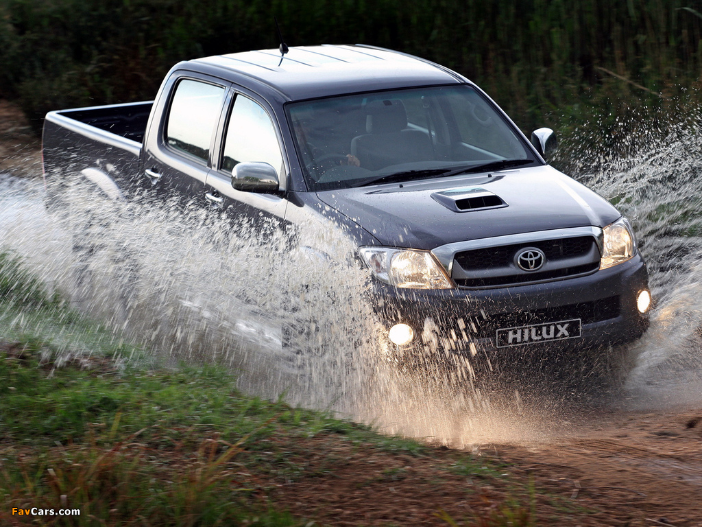 Toyota Hilux Double Cab ZA-spec 2008–11 wallpapers (1024 x 768)