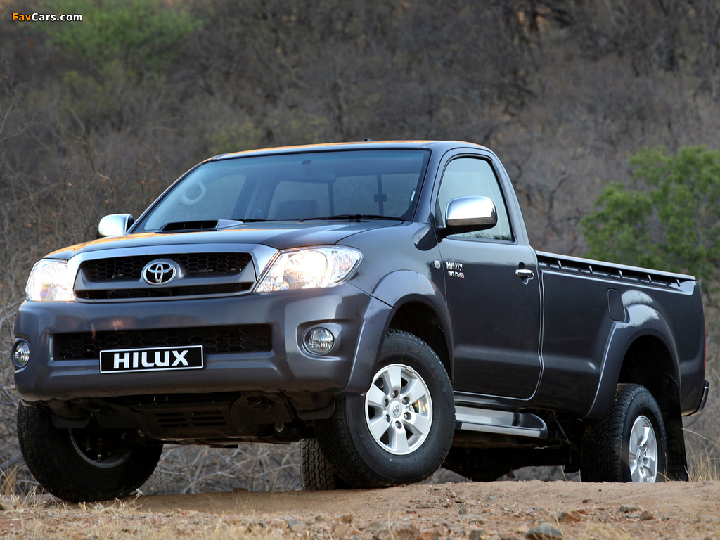 Toyota Hilux Single Cab ZA-spec 2008–11 wallpapers (1024 x 768)