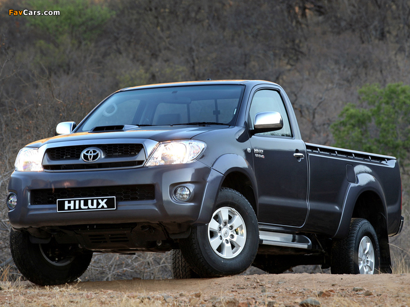 Toyota Hilux Single Cab ZA-spec 2008–11 wallpapers (800 x 600)