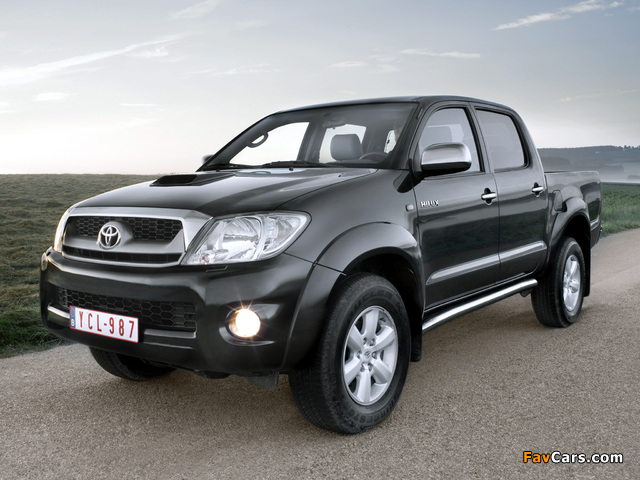 Toyota Hilux Double Cab 2008–11 wallpapers (640 x 480)