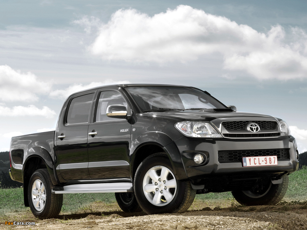 Toyota Hilux Double Cab 2008–11 wallpapers (1024 x 768)