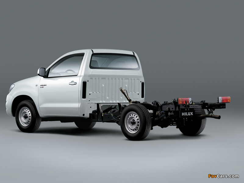 Toyota Hilux Chassis Cab 4x2 2008–11 wallpapers (800 x 600)