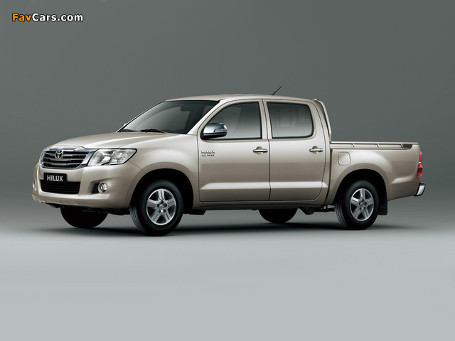 Toyota Hilux Double Cab 4x2 2011 wallpapers (640 x 480)