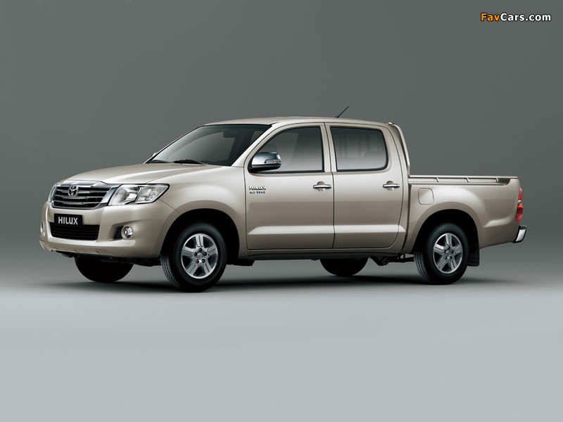 Toyota Hilux Double Cab 4x2 2011 wallpapers (800 x 600)