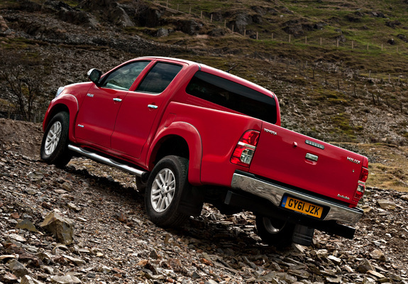 Toyota Hilux Double Cab UK-spec 2011 wallpapers