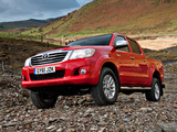 Toyota Hilux Double Cab UK-spec 2011 wallpapers