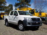 Toyota Hilux WorkMate Double Cab 4x4 AU-spec 2011 wallpapers