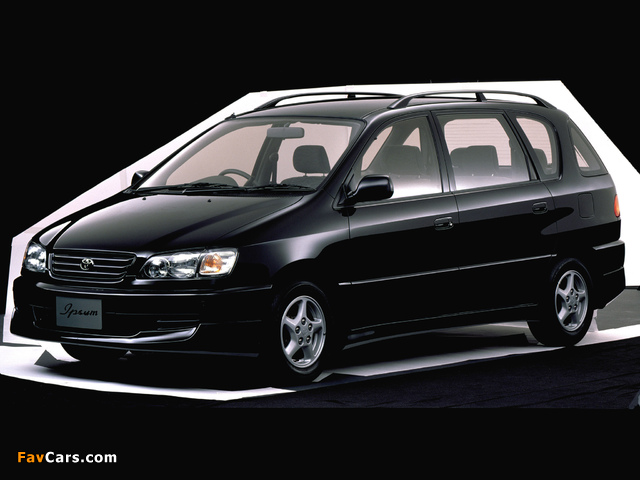 Toyota Ipsum AeroTouring (XM10G) 1996–2001 images (640 x 480)
