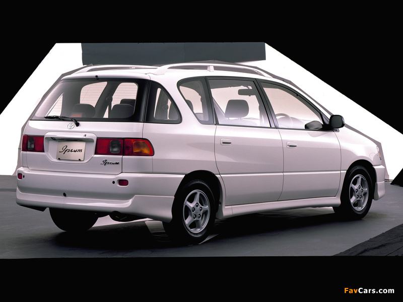 Toyota Ipsum AeroTouring (XM10G) 1996–2001 photos (800 x 600)