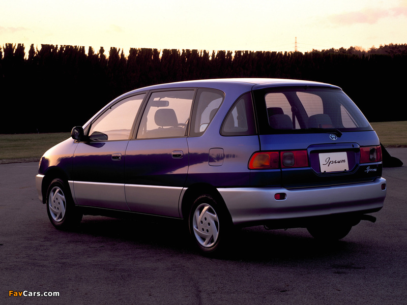 Toyota Ipsum (XM10G) 1996–2001 pictures (800 x 600)