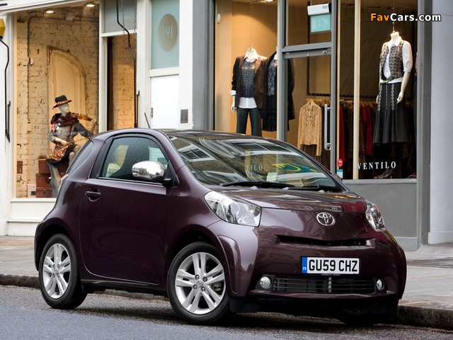 Images of Toyota iQ UK-spec (KGJ10) 2009 (640 x 480)