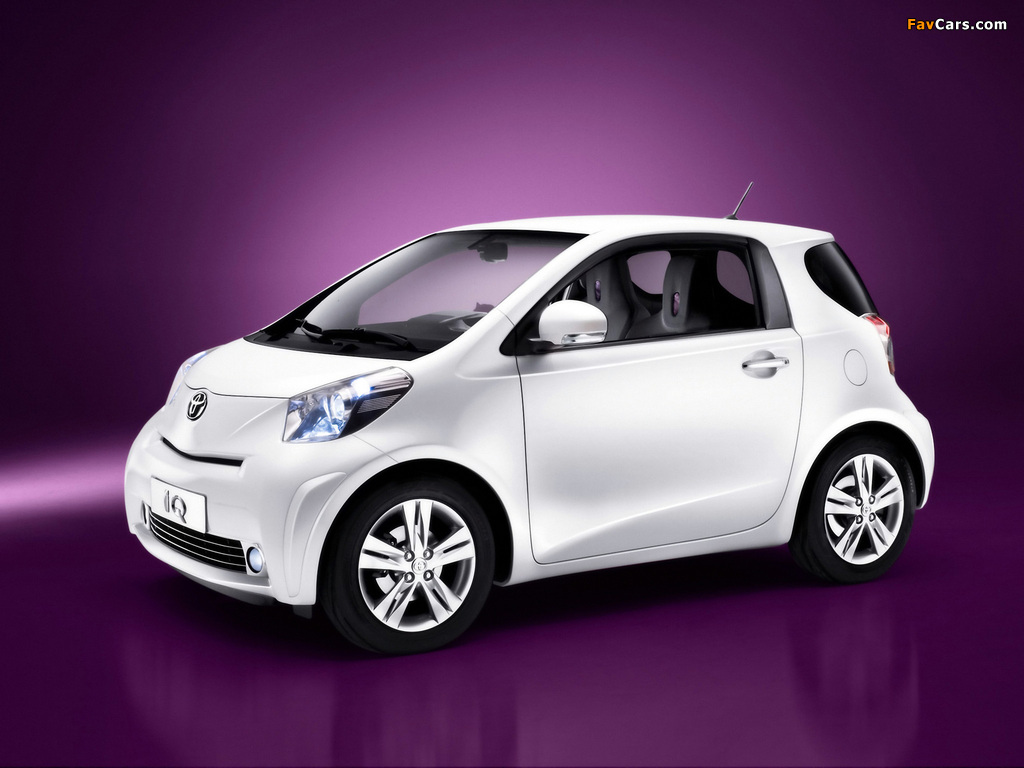 Toyota iQ (KGJ10) 2008 wallpapers (1024 x 768)