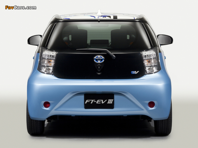 Toyota FT-EV III Concept 2011 photos (640 x 480)