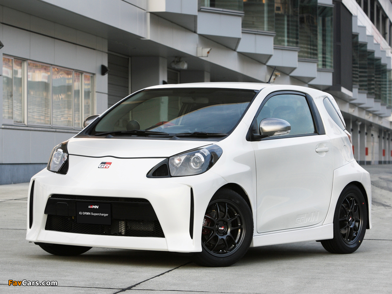 GRMN Toyota iQ Supercharger (KGJ10) 2012 pictures (800 x 600)