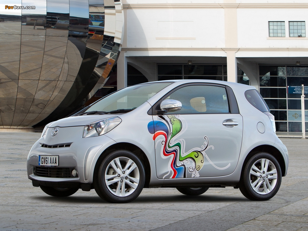 Toyota iQ Customized Edition (KGJ10) 2012 wallpapers (1024 x 768)