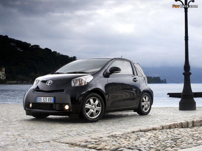 Toyota iQ (KGJ10) 2008 wallpapers (800 x 600)