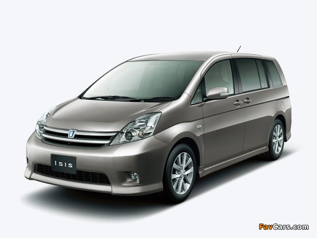 Pictures of Toyota Isis Platana U Selection 2007–09 (640 x 480)