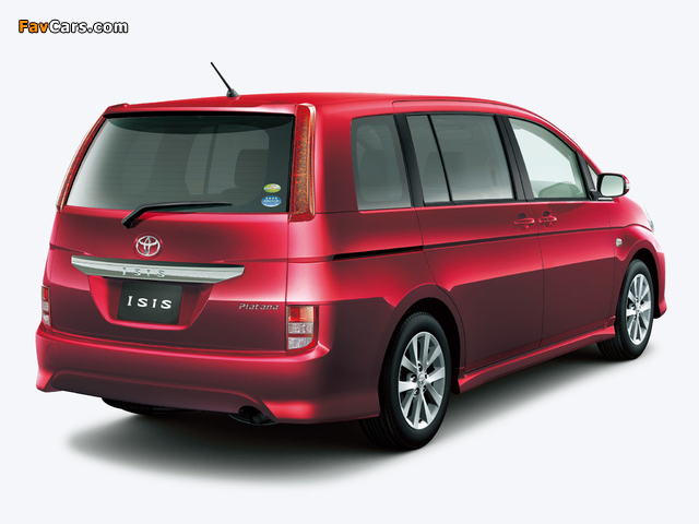 Pictures of Toyota Isis Platana 2007–09 (640 x 480)