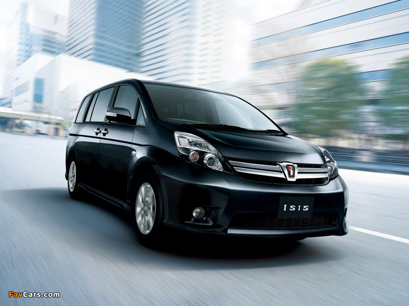 Pictures of Toyota Isis Platana V Selection 2011 (800 x 600)