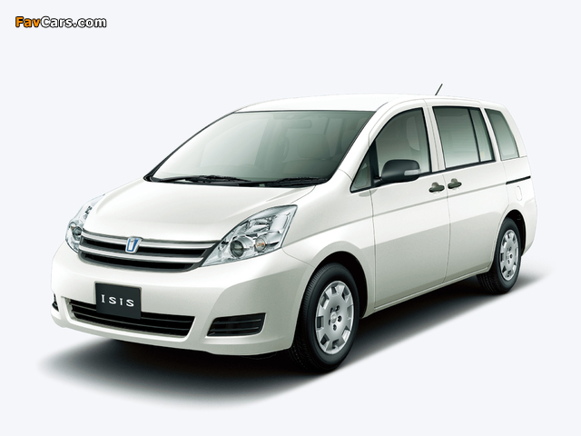 Toyota Isis L X Selection 2007–09 pictures (640 x 480)