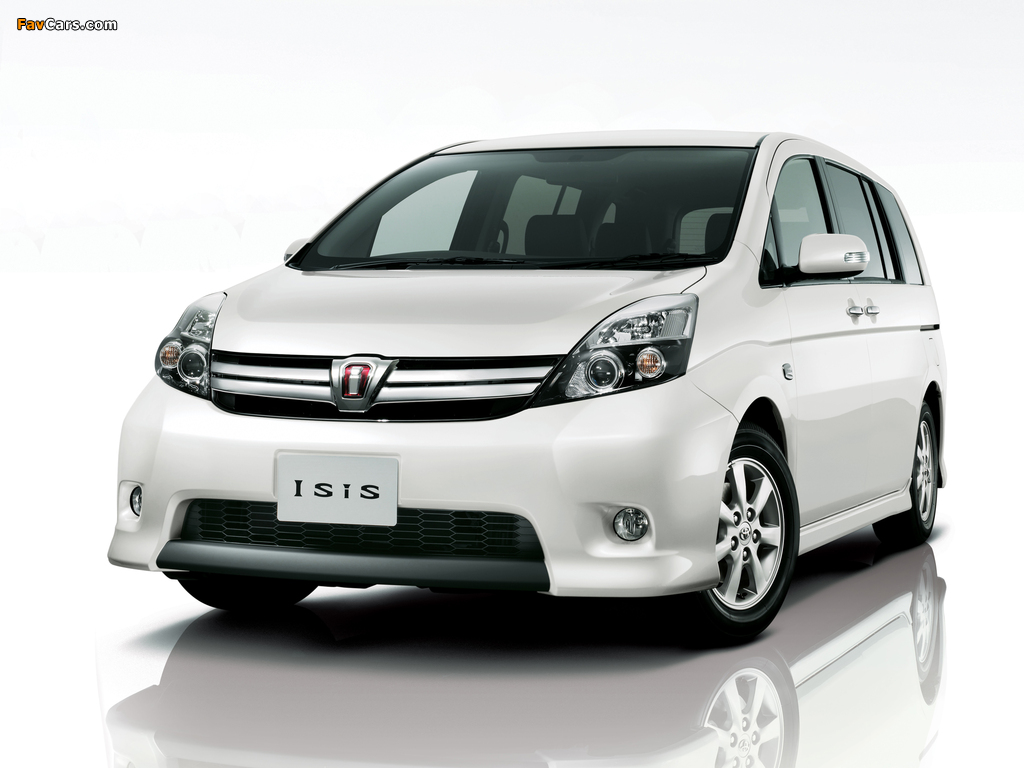Toyota Isis Platana V Selection White Package 2011 photos (1024 x 768)