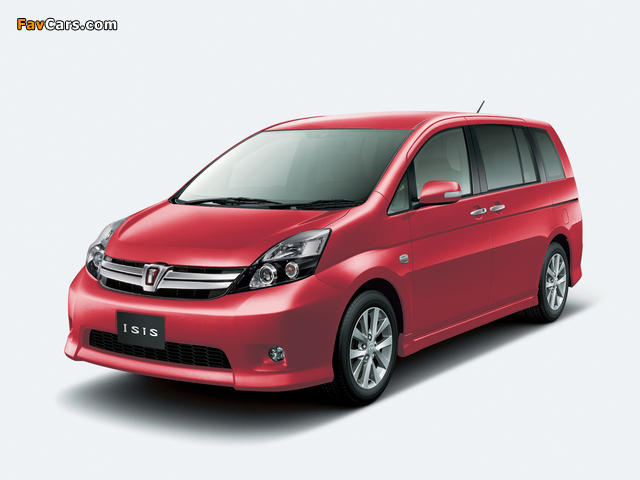 Toyota Isis Platana V Selection 2011 pictures (640 x 480)