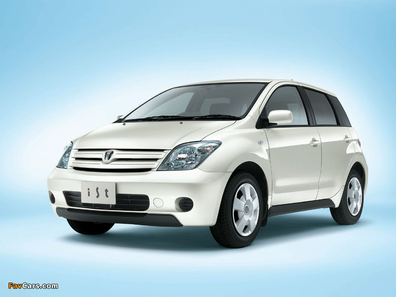 Toyota Ist 2002–05 wallpapers (800 x 600)