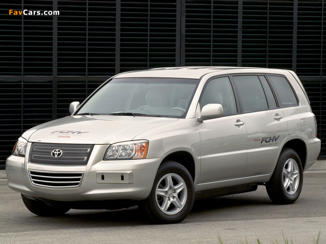 Images of Toyota FCHV-4 Concept 2001 (640 x 480)