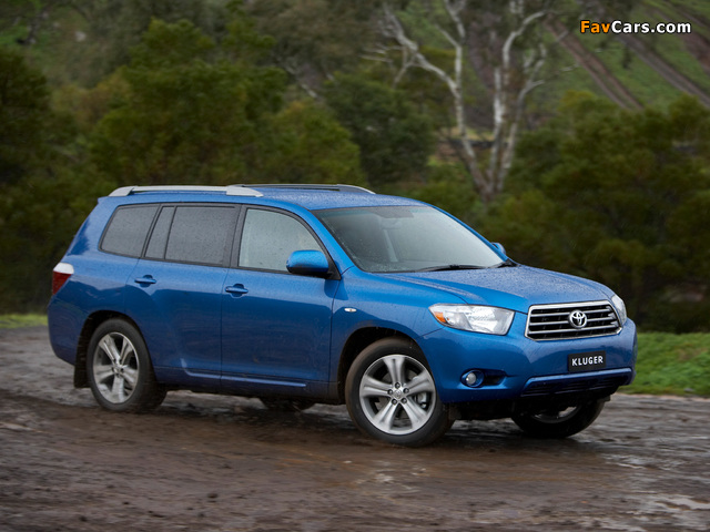 Images of Toyota Kluger 2007–10 (640 x 480)