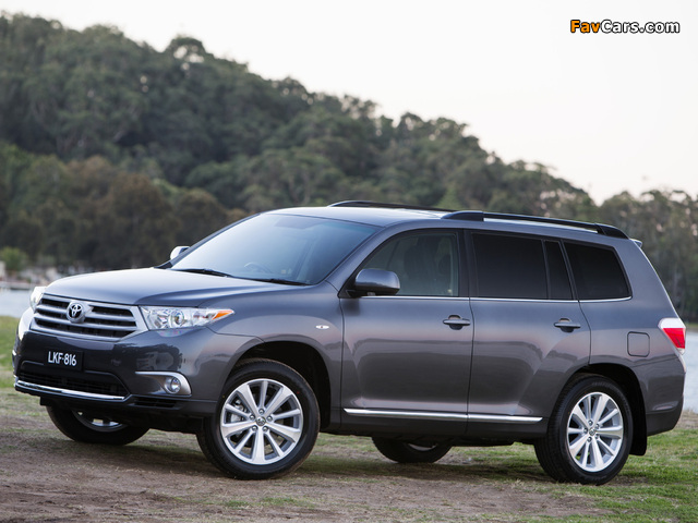 Images of Toyota Kluger Altitude 2012 (640 x 480)