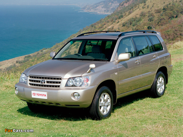 Photos of Toyota Kluger 2003–07 (640 x 480)
