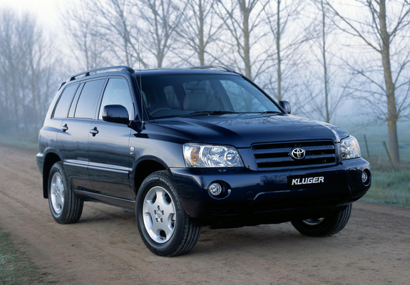 Photos of Toyota Kluger AU-spec 2003–07