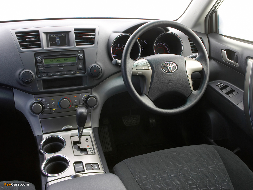 Photos of Toyota Kluger 2007–10 (1024 x 768)