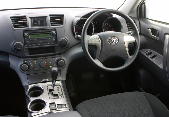 Photos of Toyota Kluger 2007–10