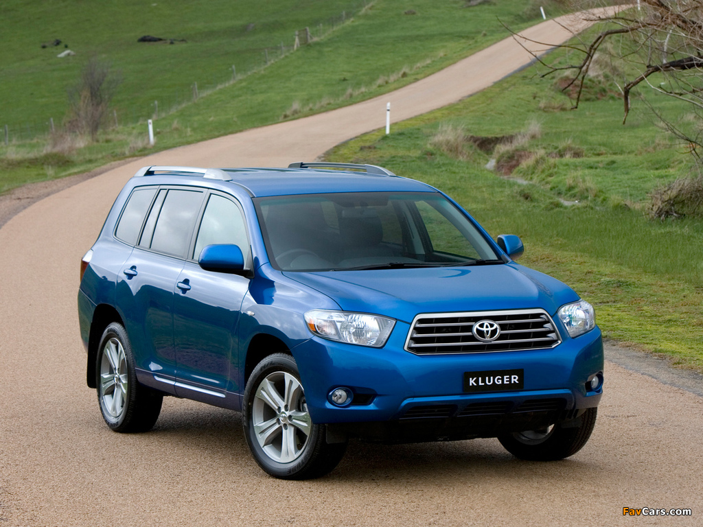 Pictures of Toyota Kluger 2007–10 (1024 x 768)