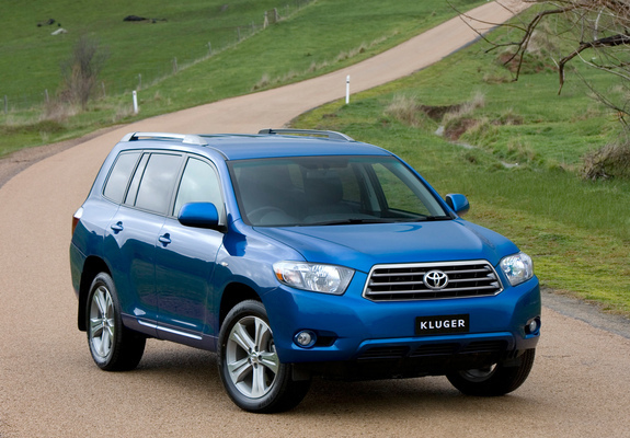 Pictures of Toyota Kluger 2007–10