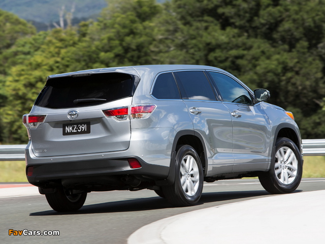 Pictures of Toyota Kluger 2014 (640 x 480)