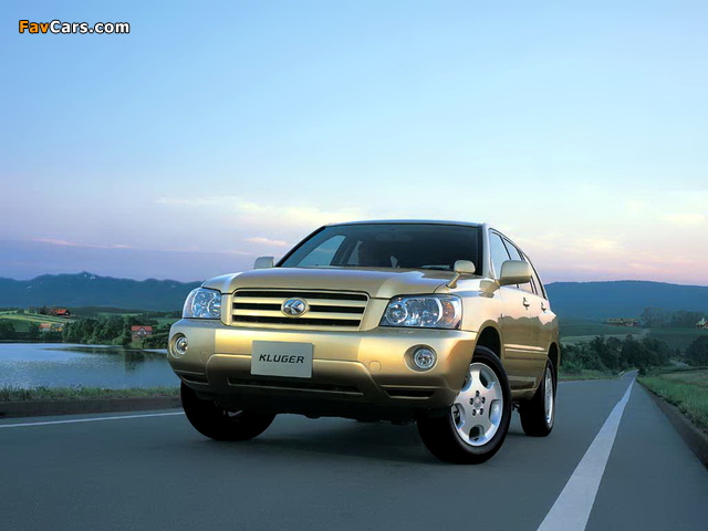 Toyota Kluger 2003–07 photos (640 x 480)