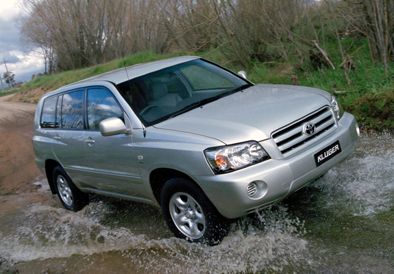 Toyota Kluger AU-spec 2003–07 pictures