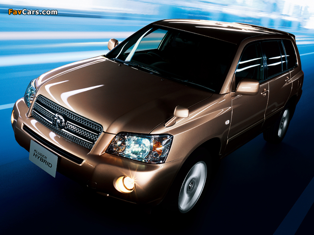 Toyota Kluger Hybrid 2005–07 photos (640 x 480)